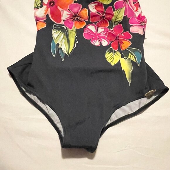 Sunflair Bathing Suit One Piece Floral Womens Size 16 D Cup - Picture 4 of 15